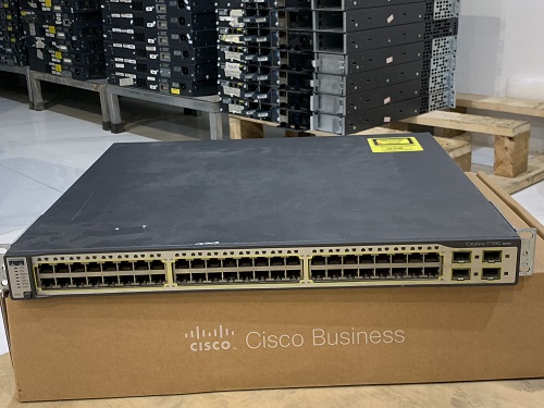 Thiết bị chuyển mạch Cisco WS-C3750G-48TS-S cũ chính hãng