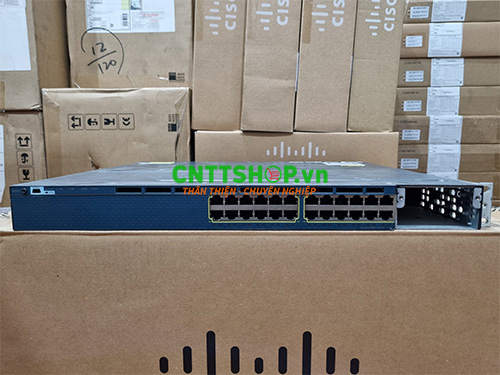 Thiết bị chuyển mạch switch Cisco WS-C3560X-24T-L cũ