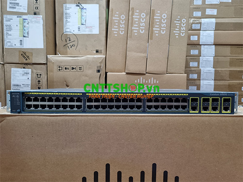 Thiết bị chuyển mạch Cisco WS-C2960G-48TC-L cũ