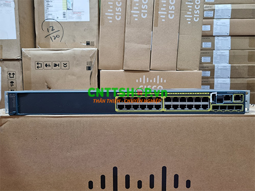 Thiết bị chuyển mạch switch Cisco WS-C2960S-24TS-L cũ